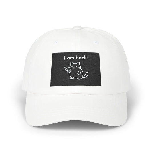 Funny Cat Dad Cap, Adjustable Baseball Hat, Gift for Cat Lovers, Pet Owner Accessories, Casual Everyday Wear