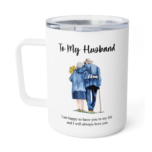 Insulated Coffee Mug, 10oz