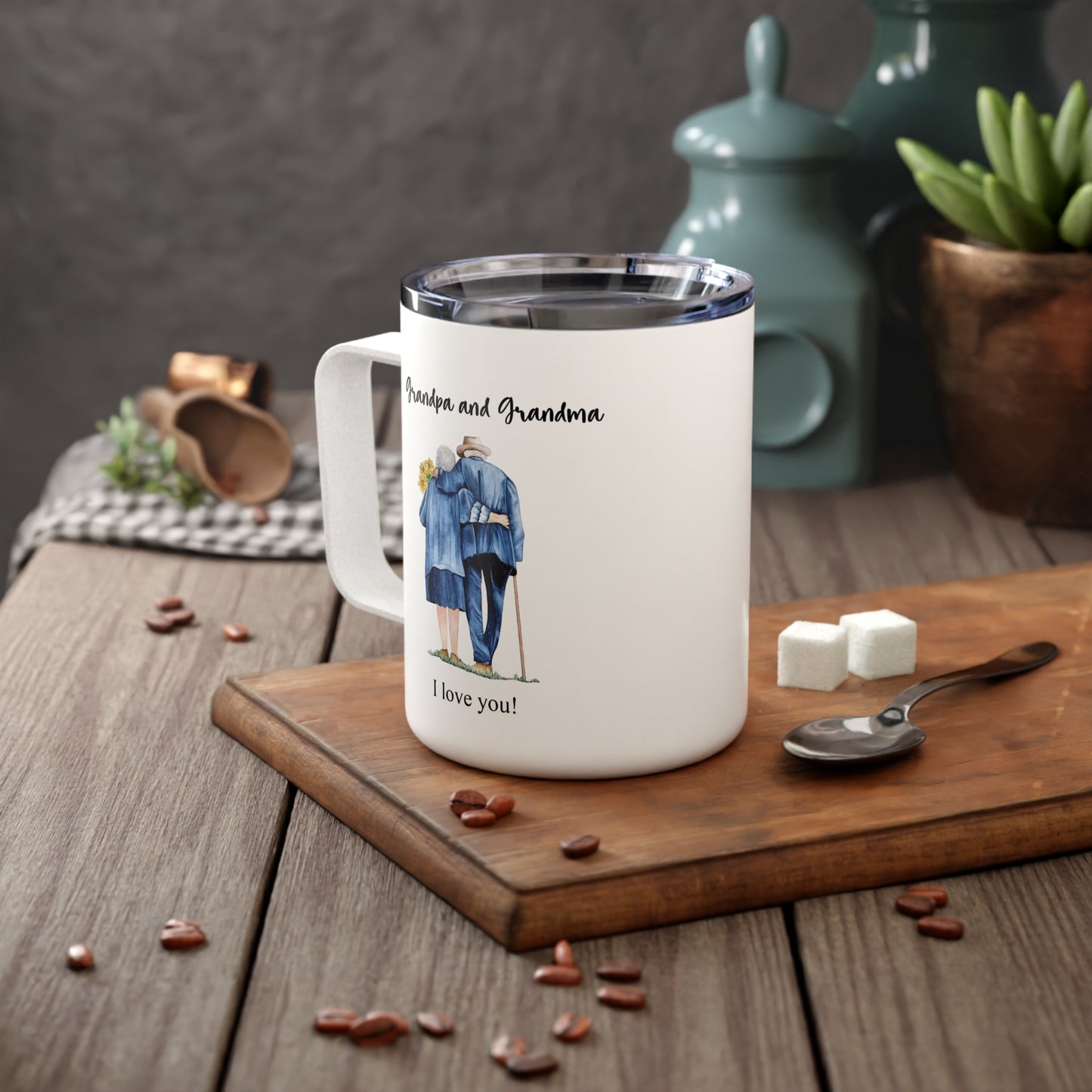 White Ceramic Mug, 11oz